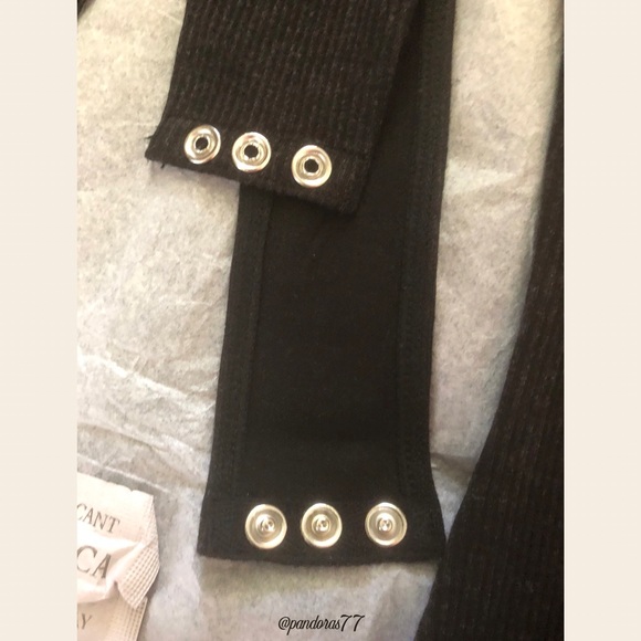 FINAL—CAPULET—NAOMI BUSTIER BODYSUIT IN CHARCOAL!! (BNWT)SMOKE & PET FREE HOME. - Picture 9 of 12